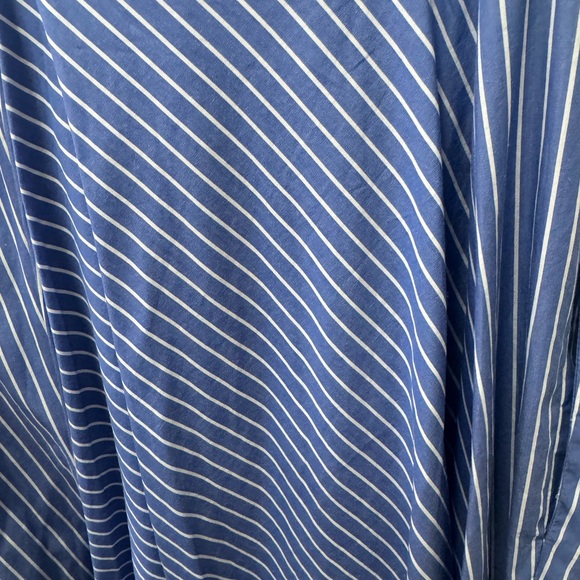 COS Elegant Blue Striped Dress - Picture 6 of 6